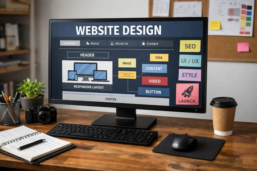 Custom websites in Edmonton designed for local business needs